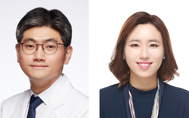 연구에 참여한 세브란스병원 소화기내과 이희승(왼쪽) 교수, 내과부 고여경 전공의.[세브란스병원 제공]