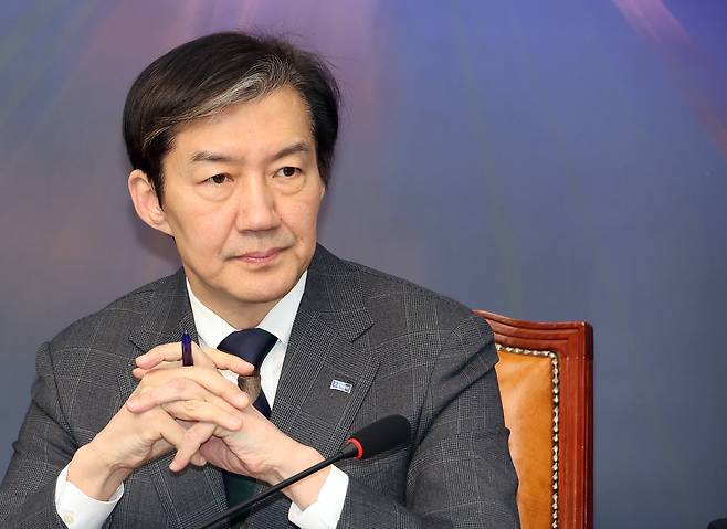 조국혁신당 조국 대표. [연합]