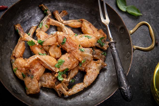 개구리 다리 요리.[게티이미지뱅크]