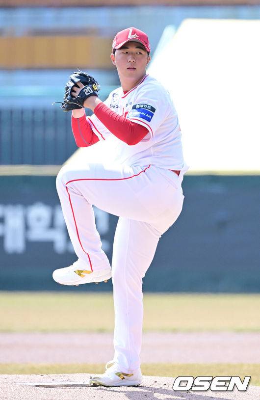 SSG 랜더스 김민준. /OSEN DB