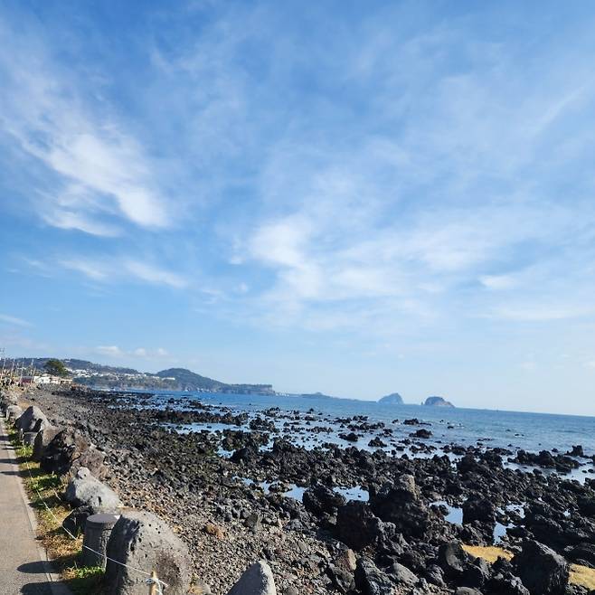 서건도 인근 바닷길