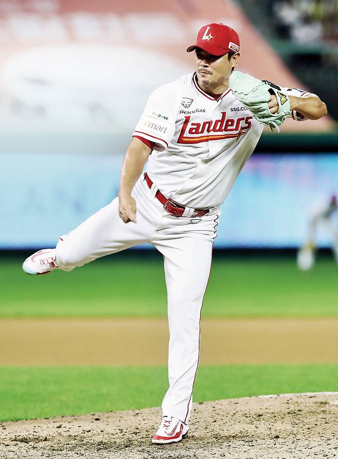 SSG  노경은. SSG랜더스 제공