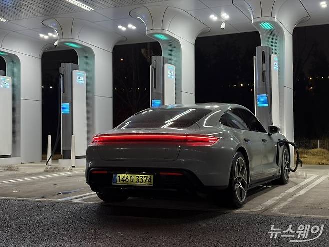 포르쉐 타이칸. 사진=권지용 기자