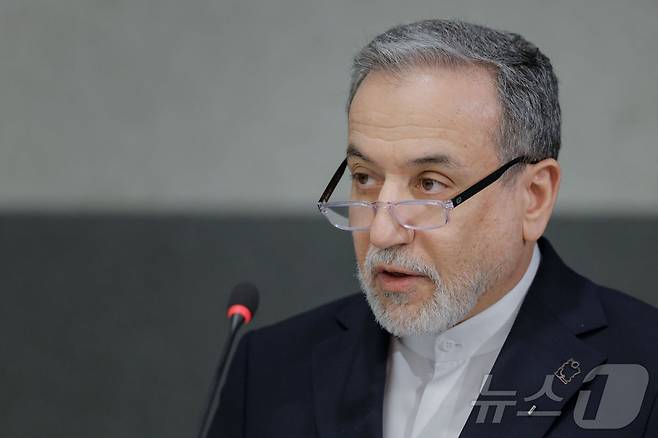 아바스 아라그치 이란 외무장관. ⓒ AFP=뉴스1