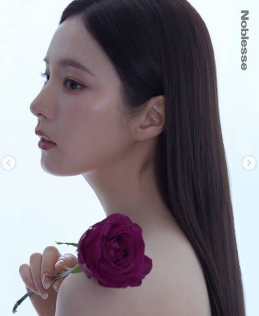 신세경 인스타그램, 매거진 노블레스