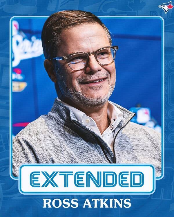 로스 앳킨스 토론토 블루제이스 단장. /사진=토론토 블루제이스 공식 채널