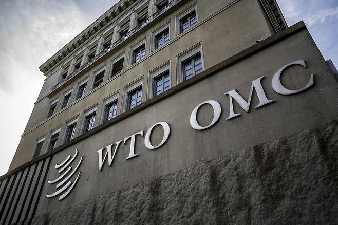 스위스 제네바에 위치한 세계무역기구(WTO) 본부. /연합뉴스