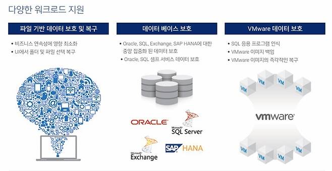 델 파워프로텍트 데이터 매니저 주요 서비스