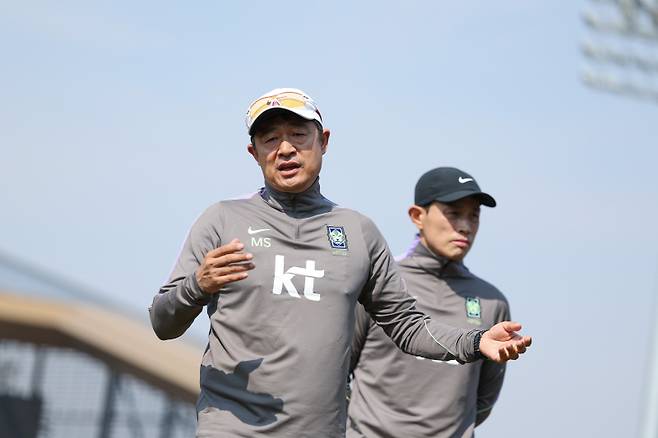 이민성 U-23 축구대표팀 감독. 사진=KFA