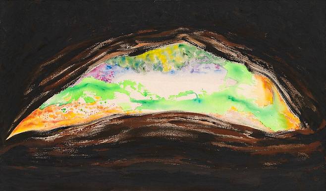 김미루의 ‘아크툰 우실 성혈 입구’. [사진 갤러리 루벤]