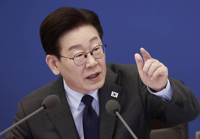 국무회의 발언하는 이재명 대통령 [연합뉴스]