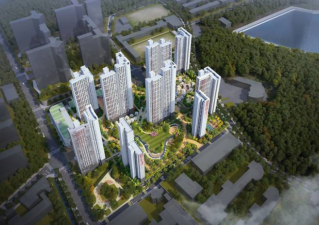 창원 용호3구역 조감도. [용호3구역 조합 제공]