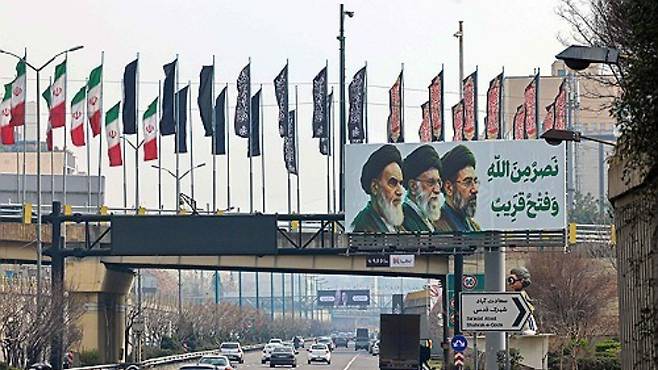 이란 테헤란의 거리. 연합뉴스