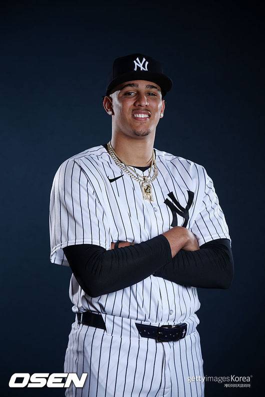 [사진] 뉴욕 양키스 카를로스 라그랑헤 ⓒGettyimages(무단전재 및 재배포 금지)