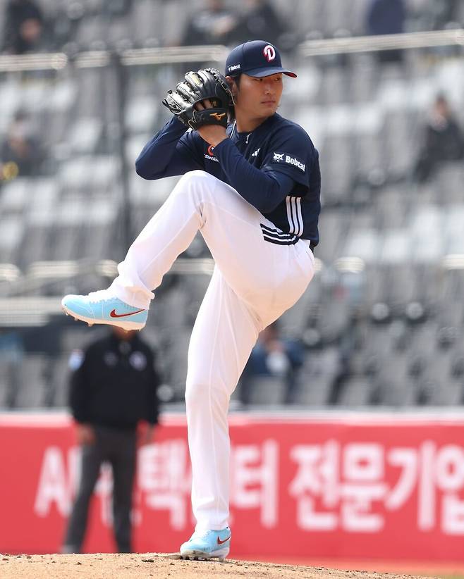 ▲ 곽빈 ⓒ두산 베어스