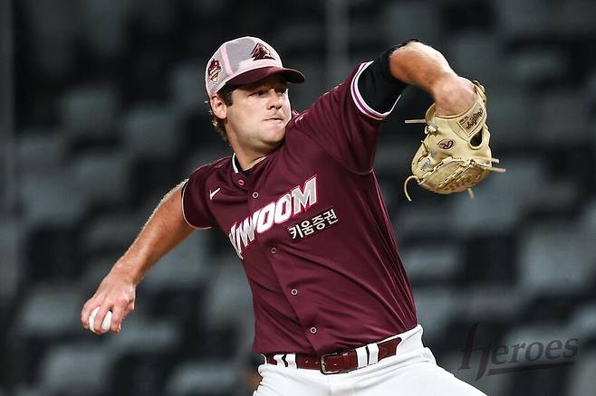 ▲ 네이선 와일스 ⓒ키움 히어로즈