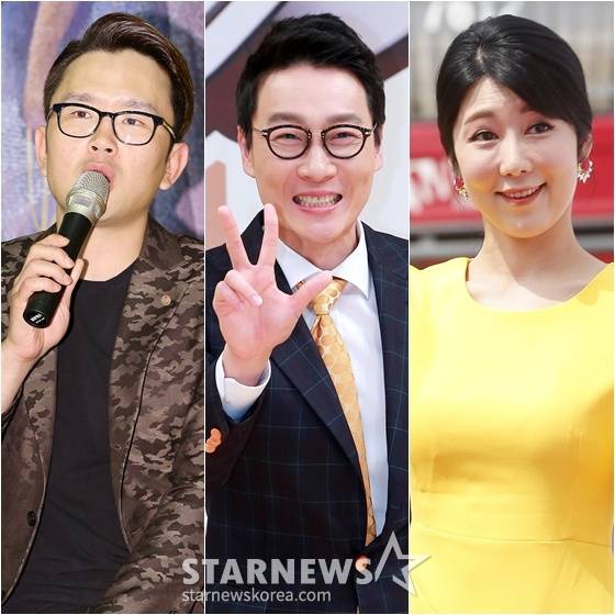 윤형빈(왼쪽부터), 이휘재, 사유리 /사진=스타뉴스