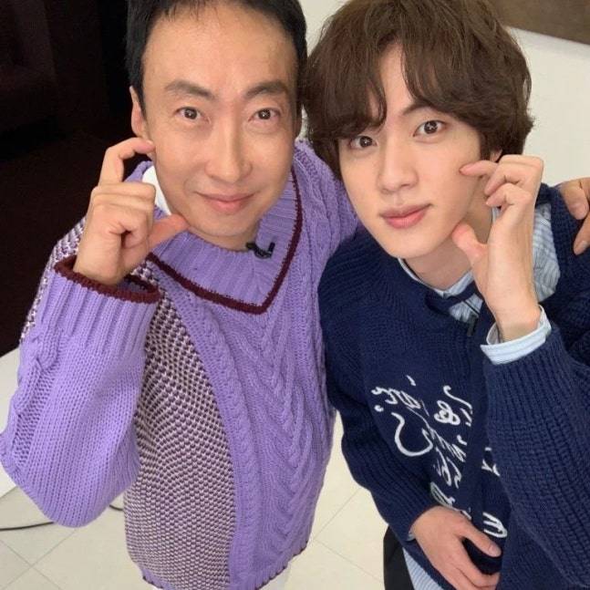 왼쪽부터 박명수, BTS 진 /사진=박명수 인스타그램