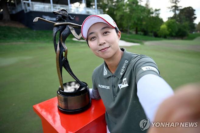 우승한 김효주 [AFP=연합뉴스]