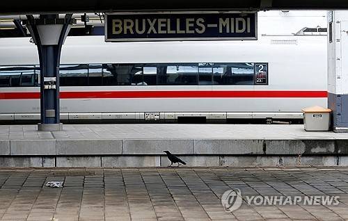 브뤼셀 미디역 [로이터 연합뉴스 자료사진 재판매 및 DB 금지]