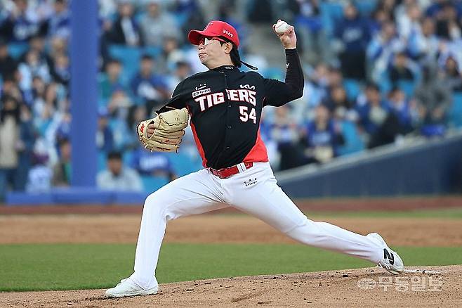 이번 점검 기간 동안 많은 숙제를 남긴 양현종. KIA구단 제공