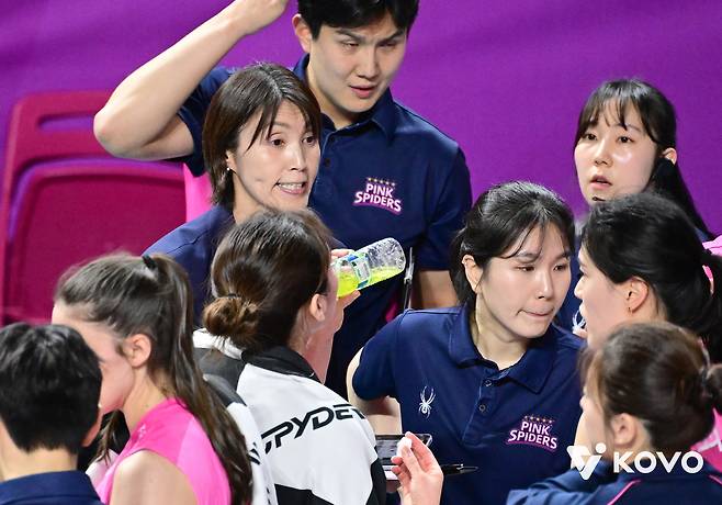 요시하라 토모코 흥국생명 감독. (KOVO 제공)