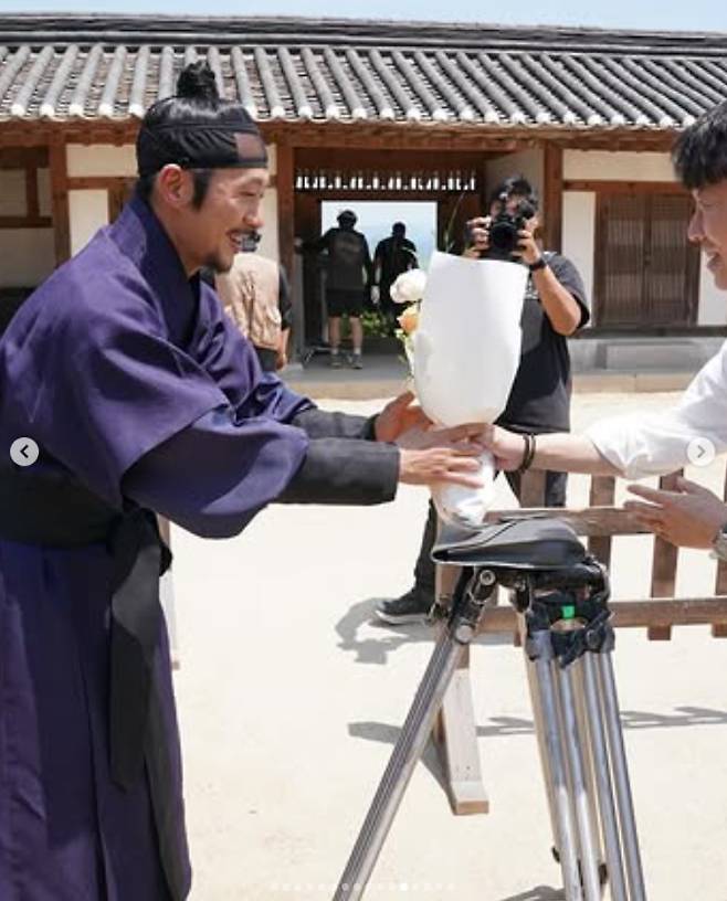 '왕과 사는 남자' 미공개 사진 /쇼박스 인스타그램 캡처
