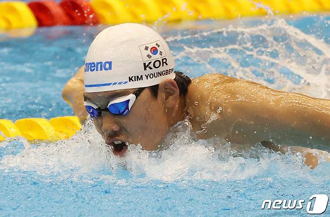 수영 국가대표팀 김영범 2023.7.26 ⓒ 뉴스1 구윤성 기자