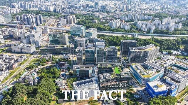 과천지식정보타운 전경 /과천시