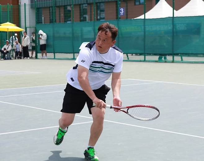 선수 시절 조성제 감독. 조성제 감독 제공