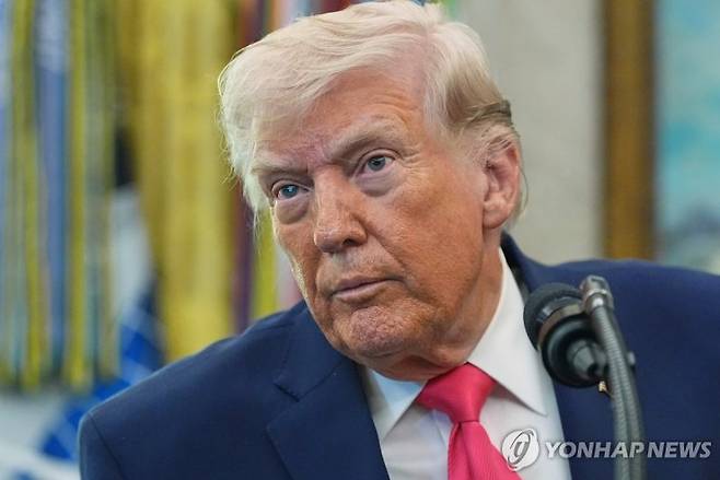 도널드 트럼프 미국 대통령.연합뉴스