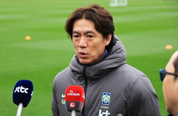 홍명보 감독. 밀턴킨스/연합뉴스