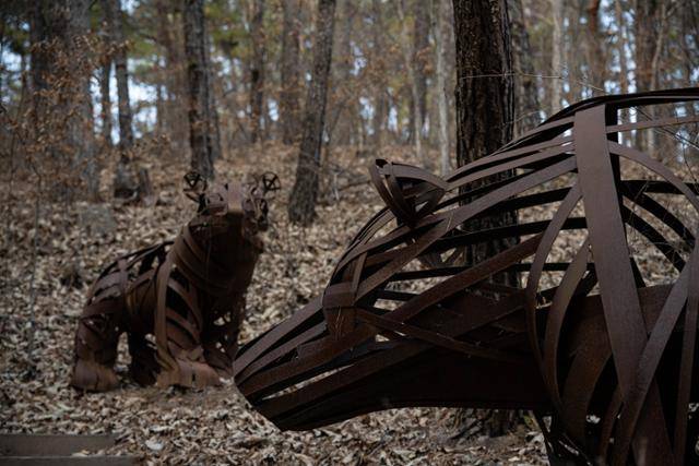 뭉크-얼딘 뭉크조리크 작가의 '자연 그리고 곰'.
