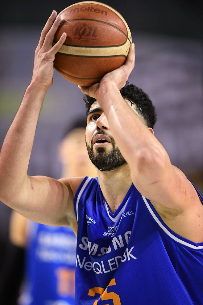 서울 삼성 케렘 칸터. 사진=KBL