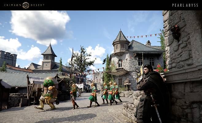 '붉은사막' 플레이 화면. 펄어비스 제공