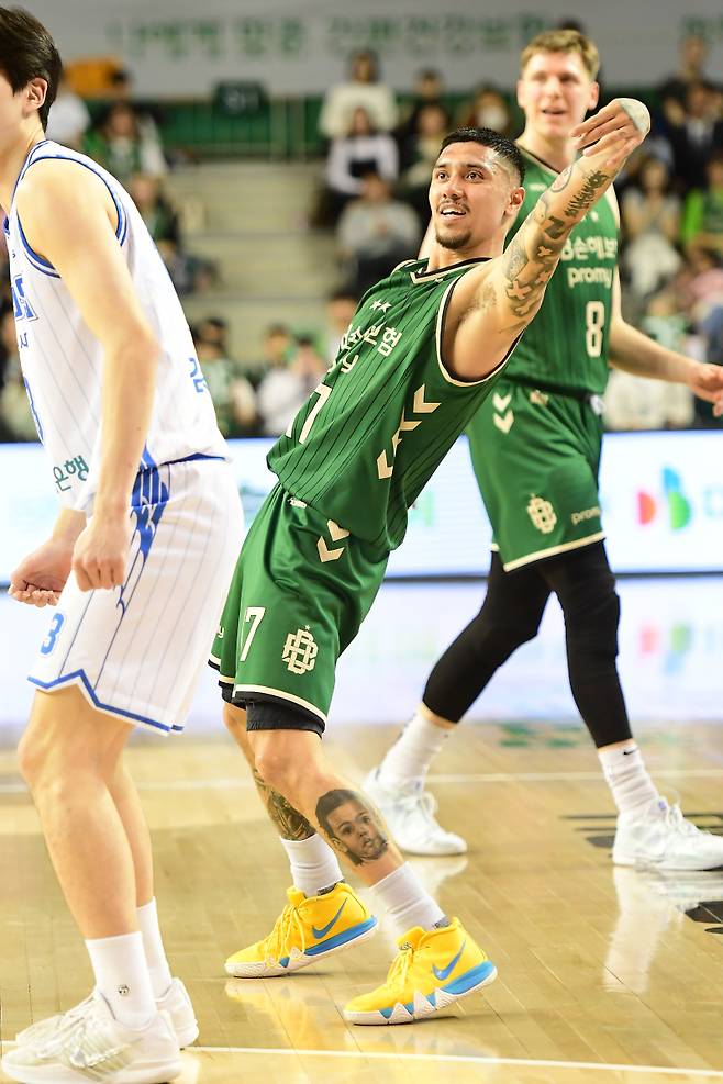 프로농구를 대표하는 스코어러 중 한 명인 이선 알바노. KBL 제공