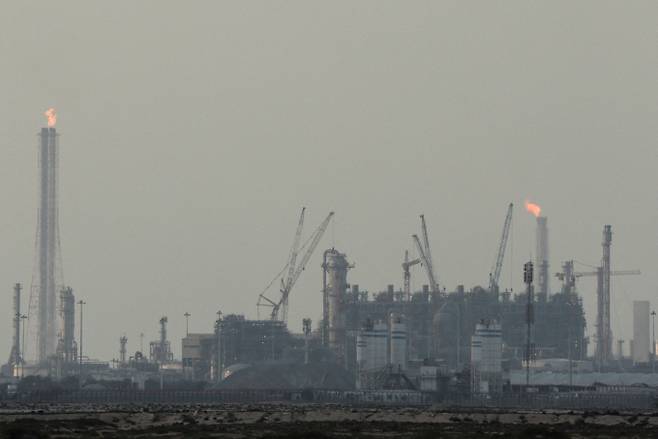 카타르에너지의 액화천연가스(LNG) 생산 시설. / 사진=로이터