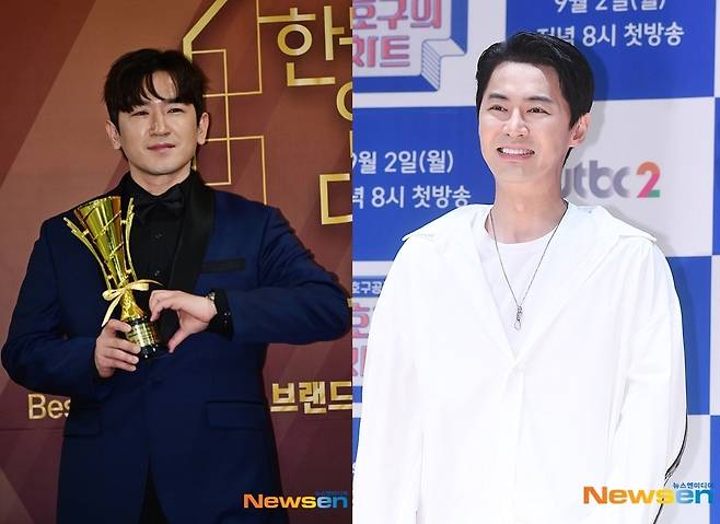 이민우(왼쪽) 전진, 뉴스엔DB