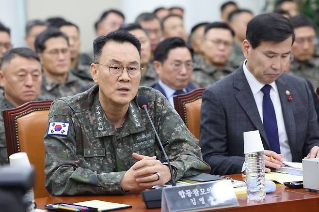 김명수&nbsp;전 합동참모본부의장.