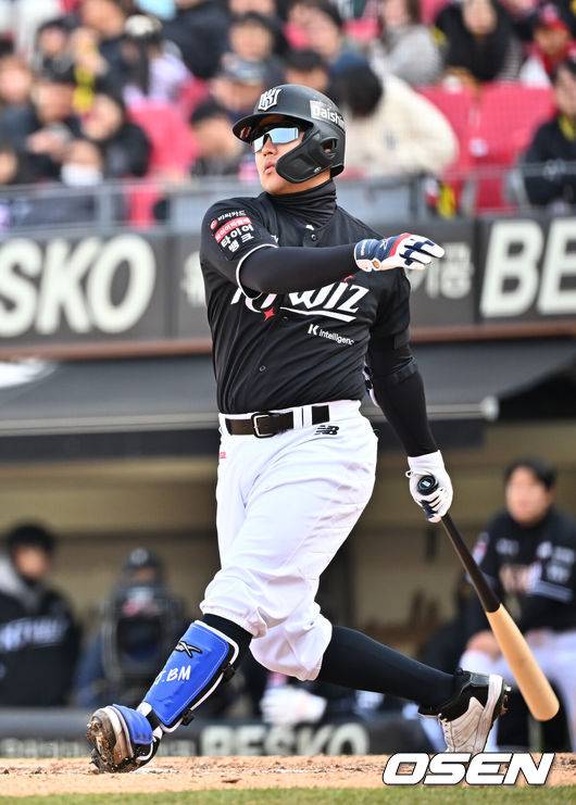 [OSEN=민경훈 기자] KT 한승택. 2026.03.14 / rumi@osen.co.kr