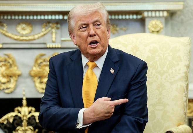 도널드 트럼프 미국 대통령.  로이터연합뉴스