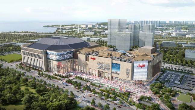 인천광역시 서구에 위치한 청라돔 야구장 조감도 /사진=SSG 랜더스 제공