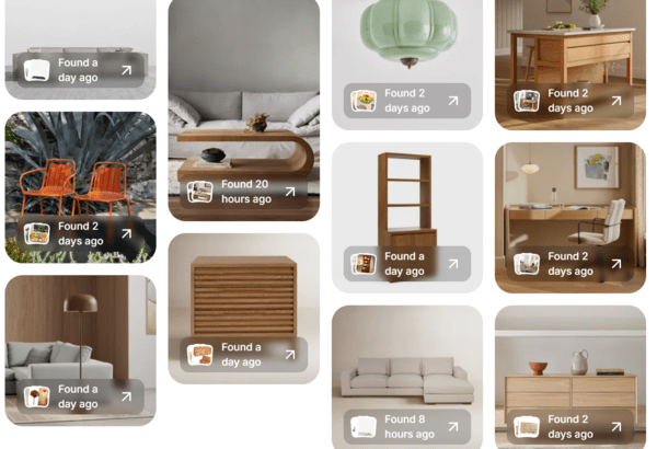 듀프 가구 / dupe.com 캡처