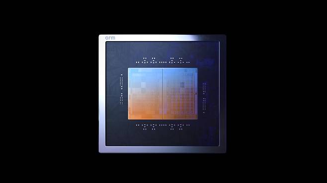 Arm의 새 칩 'Arm AGI CPU' [Arm 제공. 재판매 및 DB 금지]