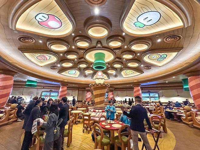 USJ 키노피오 카페 내부 [사진/권혁창 기자]