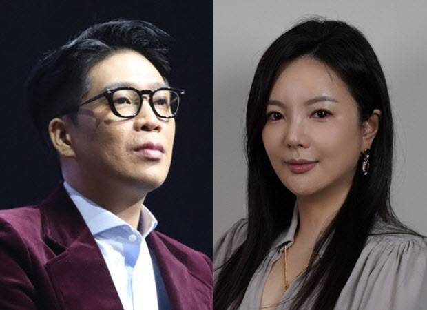 MC몽(왼쪽)과 차가원 회장.