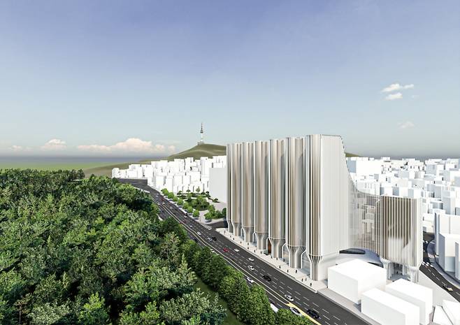 서울 용산구 이태원동 크라운호텔 개발사업 (사진=디에이그룹엔지니어링종합건축사사무소)