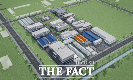 군산시 수산식품단지 입주업체 조감도 /군산시