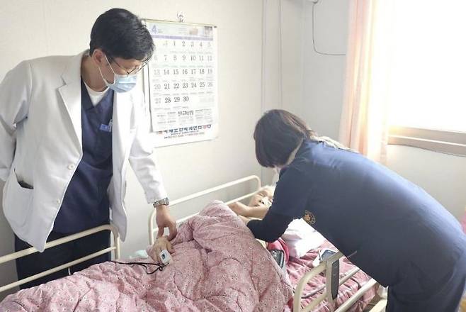 광주 남구가 의료요양 통합돌봄 서비스 전국 시행을 앞두고, 집에서 치료를 받는 시대를 연다. 광주 남구 제공