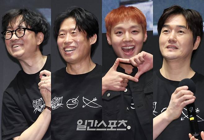 장항준 감독(왼쪽부터), 배우 유해진, 박지훈, 유지태 / 사진=일간스포츠 DB